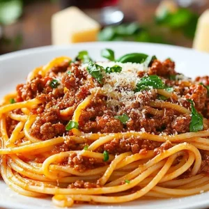 Vegetarische Bolognese plus Hartkรคse